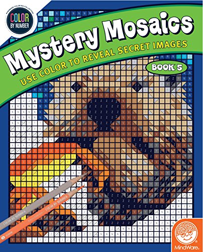 MindWare Color by Number Mystery Mosaics: (Book 5)