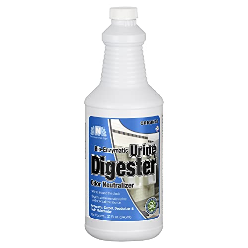 Nilodor Bio-Enzymatic Urine Digester with Odor Neutralizer, Original, 1 quart (32 ZYM)