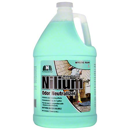 Nilodor Nilium Water Soluble Deod.-Mystic Rain,Gal, 4 Gallons/Case