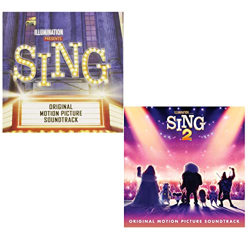 Sing I - Sing II - Original Soundtrack 2 CD Album Bundling