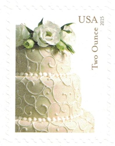 USPS Wedding Cake 70-Cent Two-Ounce Stamp Sheet of 20 (2 Ounce Rate)