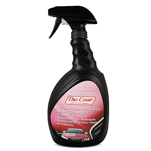 DipYourCar.com Plasti Dip Dip Coat - Finish Enhancer and Surface Protection for Dip Painted Cars - UV Protection and Plastic Dip Coat Life Extender (32 oz Spray Bottle)