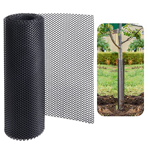 Watayo 19.6 FT Mesh Tree Trunk Guard Protectors -Tree Bark Protector -Flexible Net Tree Guard for Tree Protectors from Deer Mowers Trimmers