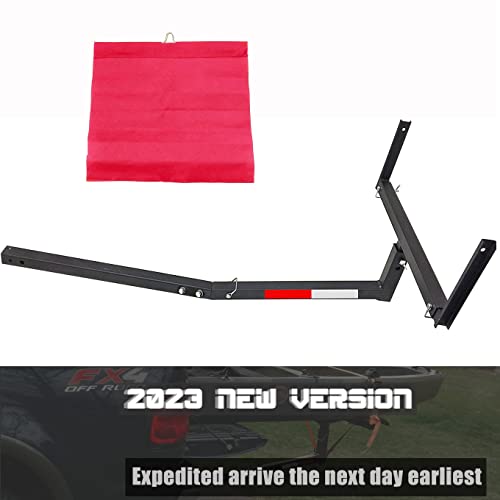 Hitch Mount Truck Bed Extender (2-in-1 Design Work with Pick Up Truck & SUV for Ladder, Rack, Canoe, Kayak, Long Pipes and Lumber) 70231