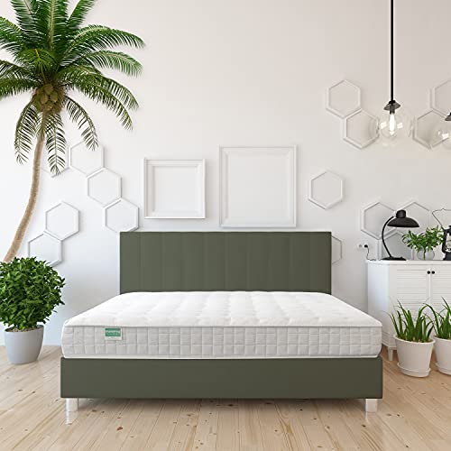 NATURAL LIFE PALMPRING Cambay Twin Mattress - Organic Coconut Coir 6 Extra Firm 1 Layer Comfortable Sleep Bed Dust Free