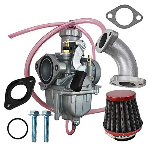 VM22 26mm Carburetor Replacement for 110cc 125cc CRF SSR Sunl Taotao ATV Pit Dirt Bike with Air Filter Intake Pipe