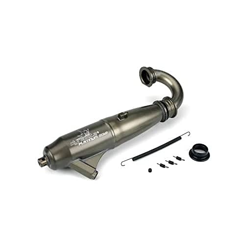 Dynamite P5003 053 Mid-Range Inline Hard Anodized Exhaust System (1/8 Scale)