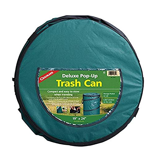 Coghlan's Deluxe Pop-Up Trash Can green, 21