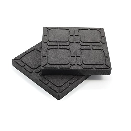 Camco Universal Flex Pads for Leveling Blocks and RV Jack Pads, 8.5 Inches, Set of 2 (44600)