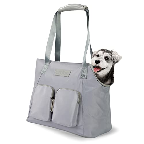 Pet Purse for Small Dogs and Cats, LitaiL Dog Carrier Purse with Pockets for Added Convenience - Pet Travel Tote Bag Comes with A Safety Tether and is Suitable for Use on The Subway/Walking/Hiking