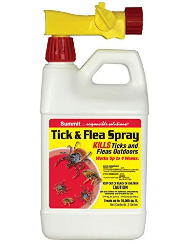 Summit 0296 Tick & Flea Spray (64 oz. RTS Hose End) Insecticide