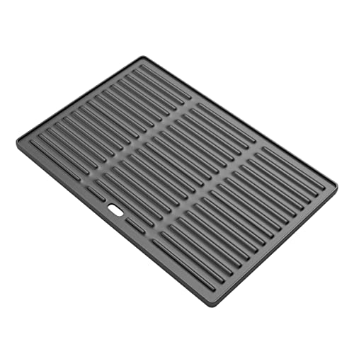 Cast Iron Griddle Plate for Weber Spirit 300 Series E310 S-310 E/S-320 Parts, Spirit 700, Genesis 1000-3500, Spirit II E/S-310 E/S-320 E/S-330 SP-320, Genesis Silver B/C Gold B/C, Genesis Platinum B/C