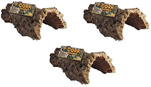 Zoo Med Natural Cork Bark Round, Large (3 Pack)
