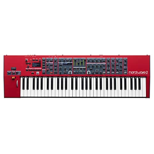 Nord USA, 61-Key Wave 2 4-Part Performance Synthesizer, with Virtual Analog Synthesis, Samples, FM and Wavetable