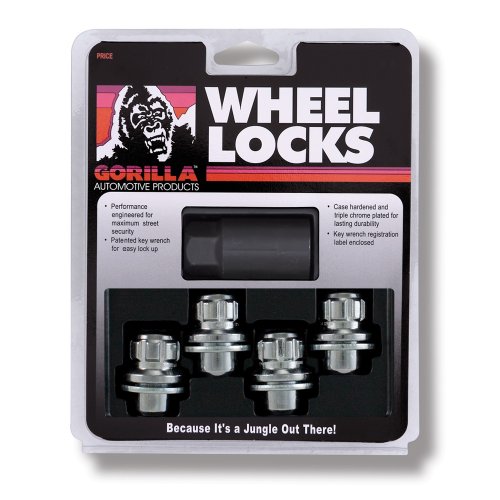 Gorilla Automotive 73631T Toyota O.E. Wheel Locks With Washer (12mm x 1.50 Thread Size)