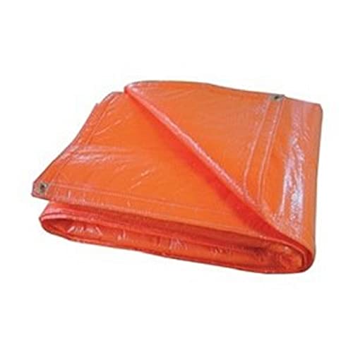 Mutual Industries 6 ft. x 25 ft. 1 Layer Foam Concrete Curing Blanket, Orange, Large