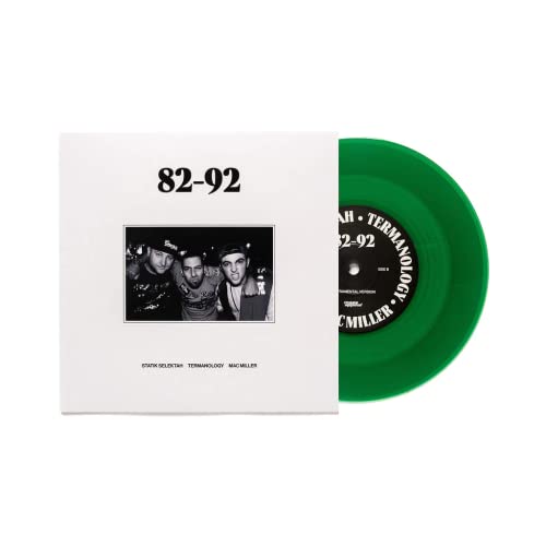 Statik Selektah & Termanology ft. Mac Miller - 82-92 (Limited Edition Green Colored 7" Vinyl Single)