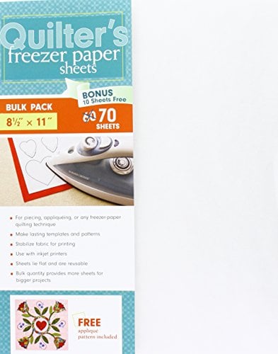 C&T PUBLISHING C&T 8.5x11 70pc Quilter's Freezer Paper Sheet, 8.5" x 11"