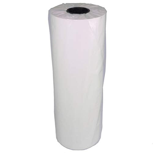 White Freezer Paper 40 lb, 1 Roll/Carton Bleached, 1-Side Polyethylene Coated, Kraft Wrapping Paper  Made in the USA (24" x 1100')