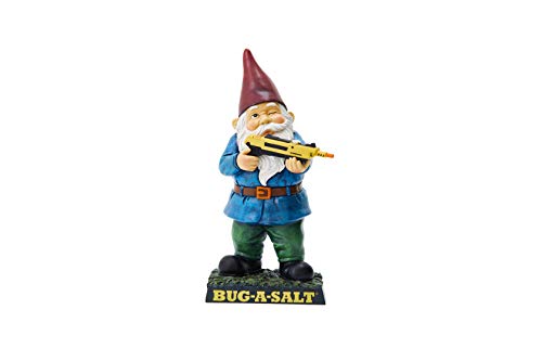 BUG-A-SALT Gnome Standing Yellow 3.0