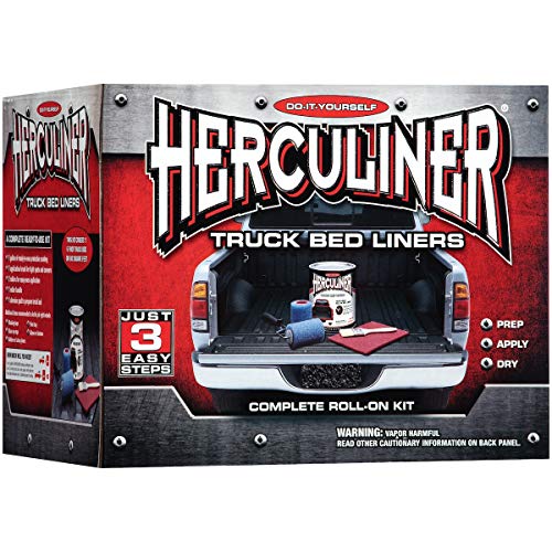 HERCULINER Grey 6 Foot Truck Bed Roll on Bedliner Kit