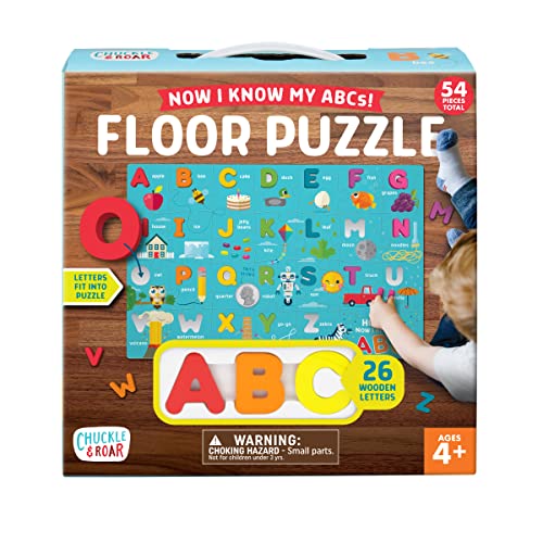 Chuckle & Roar Now I Know My ABCs - Floor Puzzle