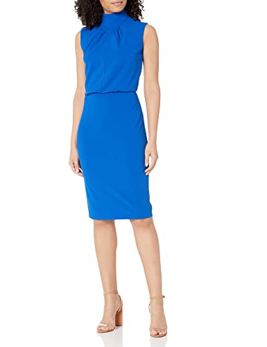 Calvin Klein Women's Dress Mock Neck, Capri, 16