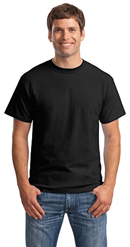 Hanes Mens Beefy-T Born to Be Worn 100% Cotton T-Shirt, Medium, Blk