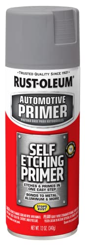 Rust-Oleum 249322 Automotive Self Etching Primer Spray Paint, 12 oz, Dark Green