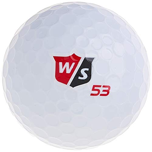 WILSON Staff Fifty Elite Golf Ball, White