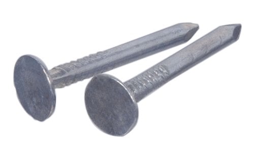 The Hillman Group 42042 Galvanized Roofing Nails, 75-Pack, Silver, 1-1/4-Inch