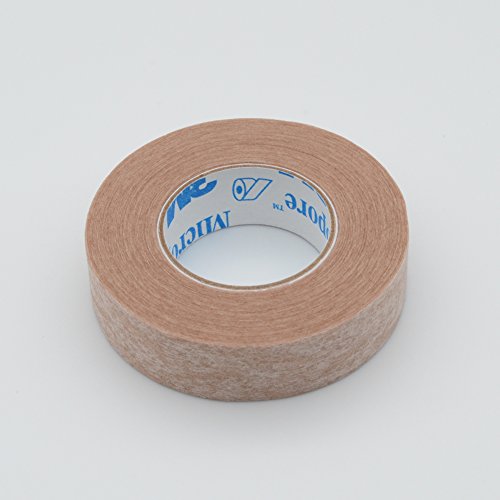 3M Micropore Tan Surgical Tape 0.5" Wide -2 Rolls