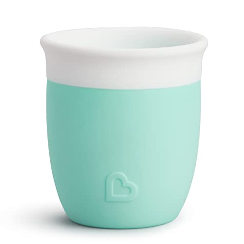 Munchkin Cest Silicone! Open Training Cup for Babies and Toddlers 4 Months+, 2 Ounce, Mint