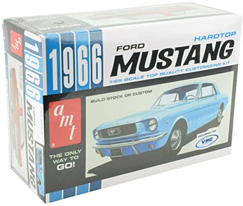 AMT / Preminum Hobbies 1966 Mustang Hardtop 1:25 Scale Plastic Model Car Kit CP8027