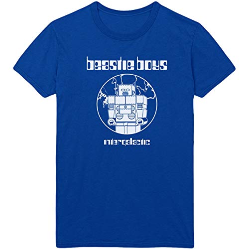 Beastie Boys Men's Intergalactic Slim Fit T-Shirt XX-Large Royal