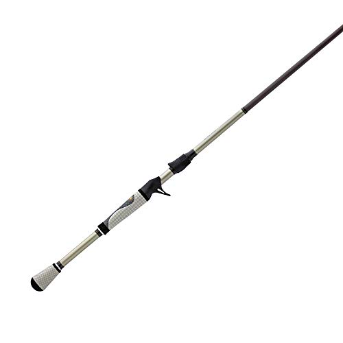 Lew's Fishing Custom Lite Speed Stick HM85 Casting LCLMGR Rods, Black/Silver, 7' 2"