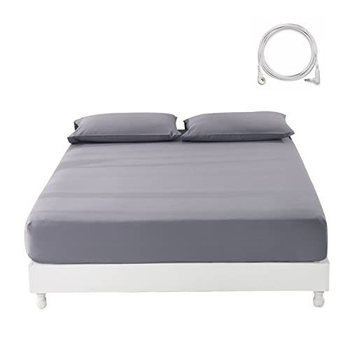 Grounding Sheets for Earthing Queen Size Grounding Fitted Bed Sheets with 15 ft Grounidng Cord