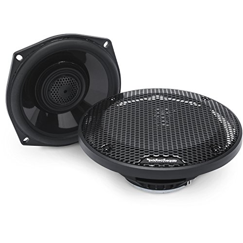 Rockford Fosgate TMS5 Power Harley-Davidson 5.25 Full Range Tour-Pak Speakers (1998-2013)