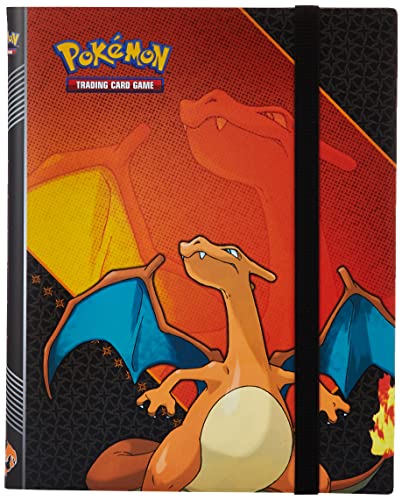 Ultra Pro Pokemon: Charizard 9-Pocket Full-View PRO Binder Red