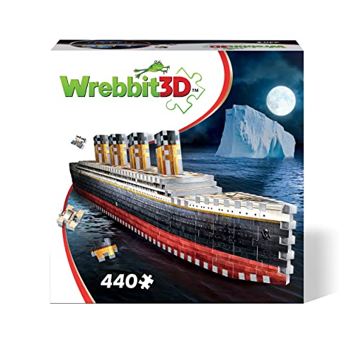 Wrebbit 3D - Titanic 440-Piece 3D Jigsaw Puzzle