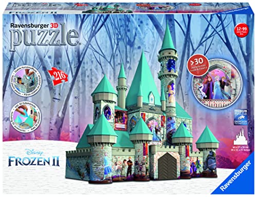 Ravensburger Disney Frozen II Castle 216 piece 3D Jigsaw Puzzle for Kids and Adults - 11156 - Great for any Birthday, Holiday, or Special Occasion