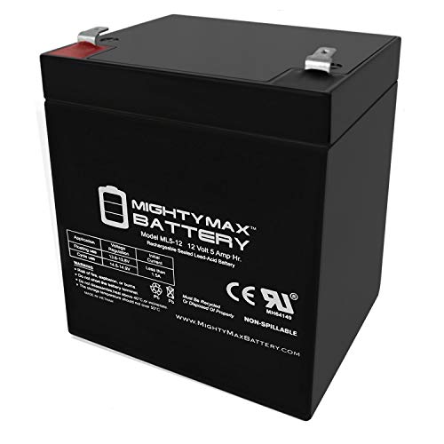 ML5-12 - 12V 5AH Chamberlain 41A6357-1 Garage Door Opener Battery