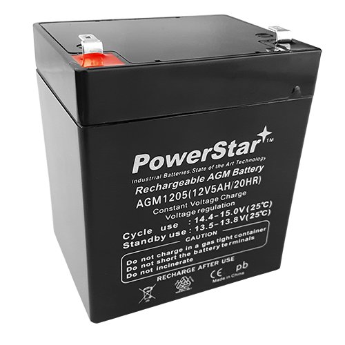 POWERSTAR 3 Year Warranty Battery for Chamberlain 41A6357-1 Garage Door Opener Battery