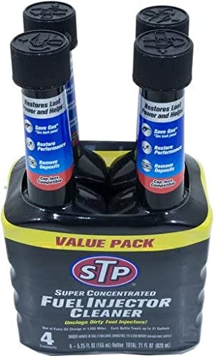 STP Fuel Injector Cleaner 5.25 FL OZ (4 PACK)