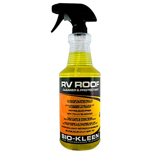 Bio-Kleen M02407 RV Roof Cleaner & Protectant - 32 oz. , Yellow