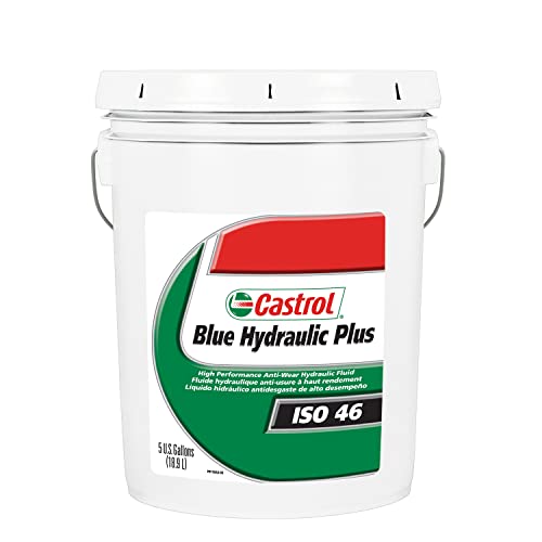 Castrol - 15B805 40247 Blue 'Hydraulic Plus 46' Hydraulic Fluid - 5 Gallon