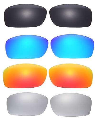 NicelyFit 4 Pairs Polarized Replacement Lenses for Oakley Fives Squared Sunglasses