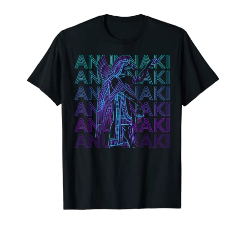 Anunnaki Sumerian God Ancient Deity Retro Anunnaki T-Shirt