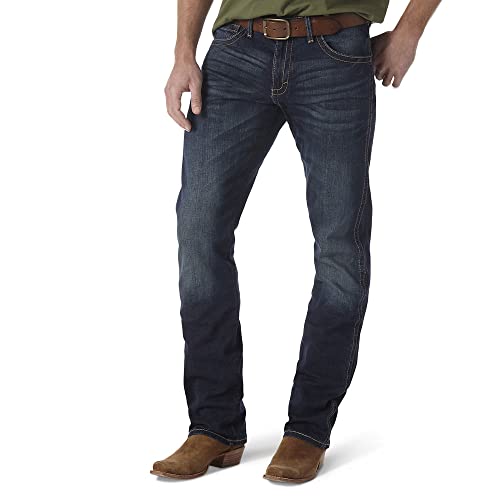 Wrangler mens 20x Slim Fit Straight Leg Jeans, Denver, 34W x 32L US