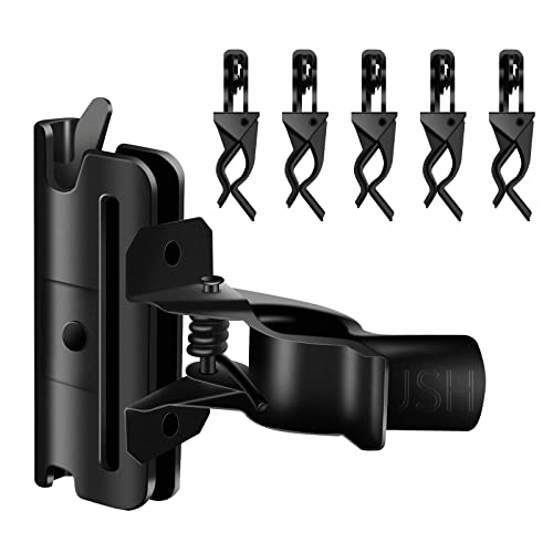 6 Pack E-Track Tool Holders |E Track Accessoriesfor Enclosed Trailer toKeep Rakes,Shovels, Broom|e Track Tool Holder Hangerfor Trailer Accessories| Tool Stabilizer for Etrack Accessories